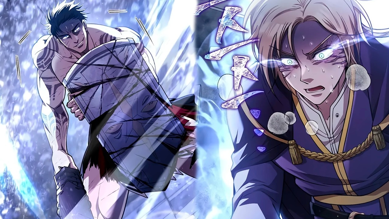 ГГ стал варваром в игре и теперь выживает в лабиринте! 1-96 главы \ Озвучка манги