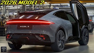 2026 Tesla Model 2 REVEALED: Elon's SHOCKING Range \& Production Plan!