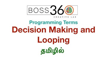 Decision Making and Looping