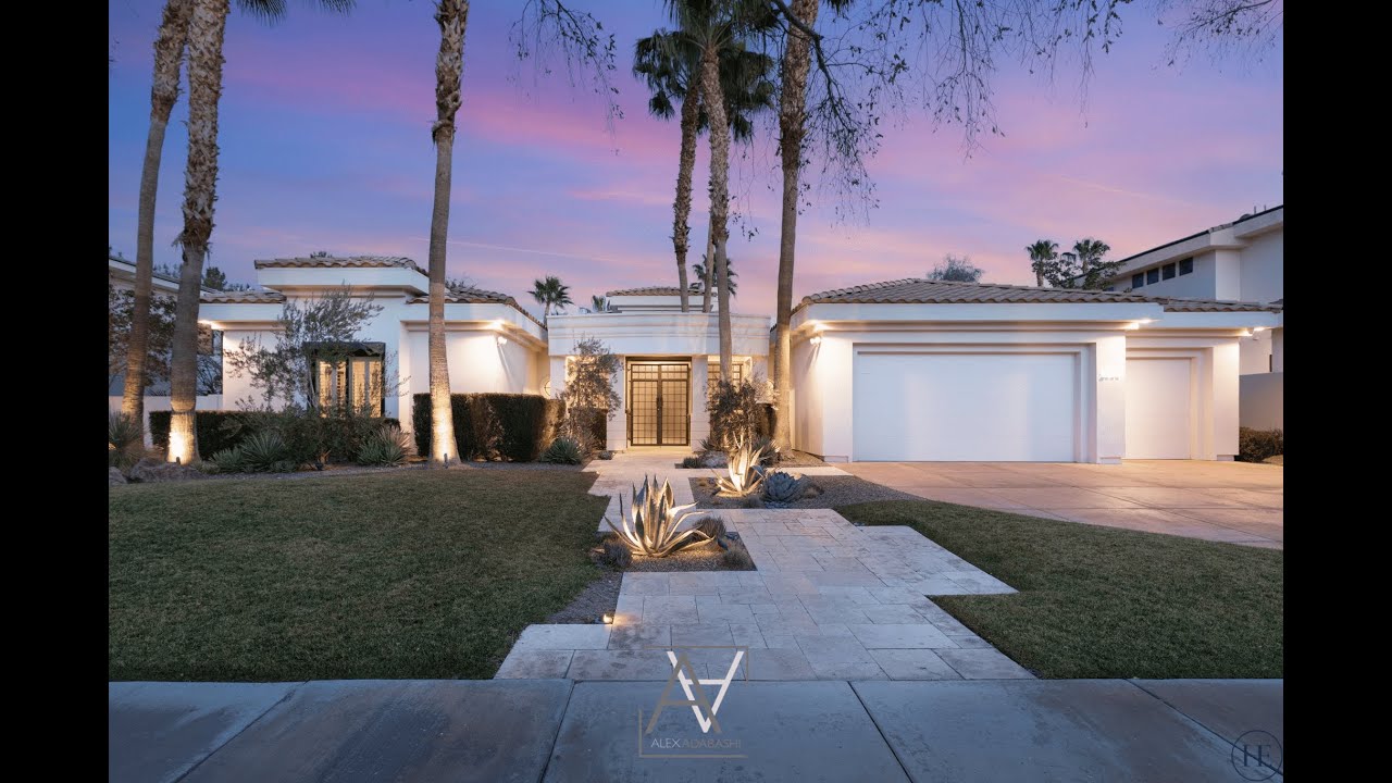 Guard gated Single Story Home in Madeira Canyon, Henderson NV