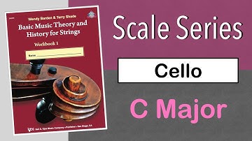 C Major Scale, Cello - Scale Series - Basic Music Theory and History for Strings