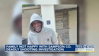 Family not happy with Sampson County deadly shooting investigation