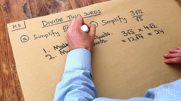 Key Skill - Divide two surds.