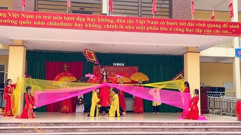 Múa hồn thiêng đất việt chi đội 9b siêu đỉnh