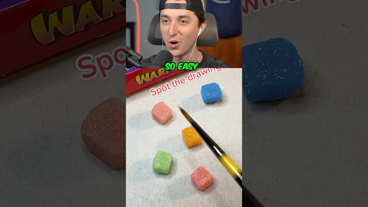SPOT THE FAKE GUMMY 😳 #shorts