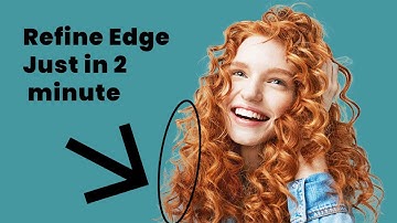 Refine Edge in Photoshop easy and quick refine hair step by step tutorial in Urdu. (photoshop 2020)