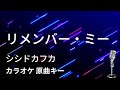 【カラオケ】リメンバー・ミー / シシドカフカ feat. 東京スカパラダイスオーケストラ【原曲キー】
