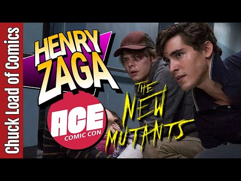 Henry Zaga | New Mutants Star Talks About Playing Sunspot | LIVE from ACE Comic Con