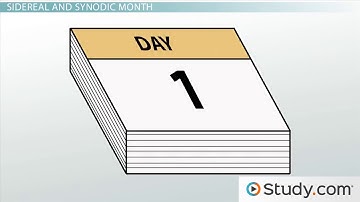 Units of Time  Solar, Sidereal & Synodic   Video & Lesson Transcript   Study com