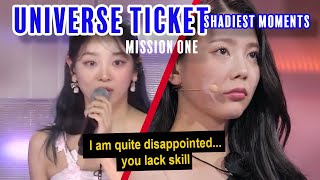 this show is so harsh...i LOVE it | Universe Ticket Mission 1 shadiest moments