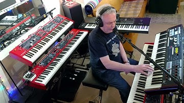 Organ sound comparison:  Nord Stage 3 vs Hammond SK1. Try to use headphones on this one!