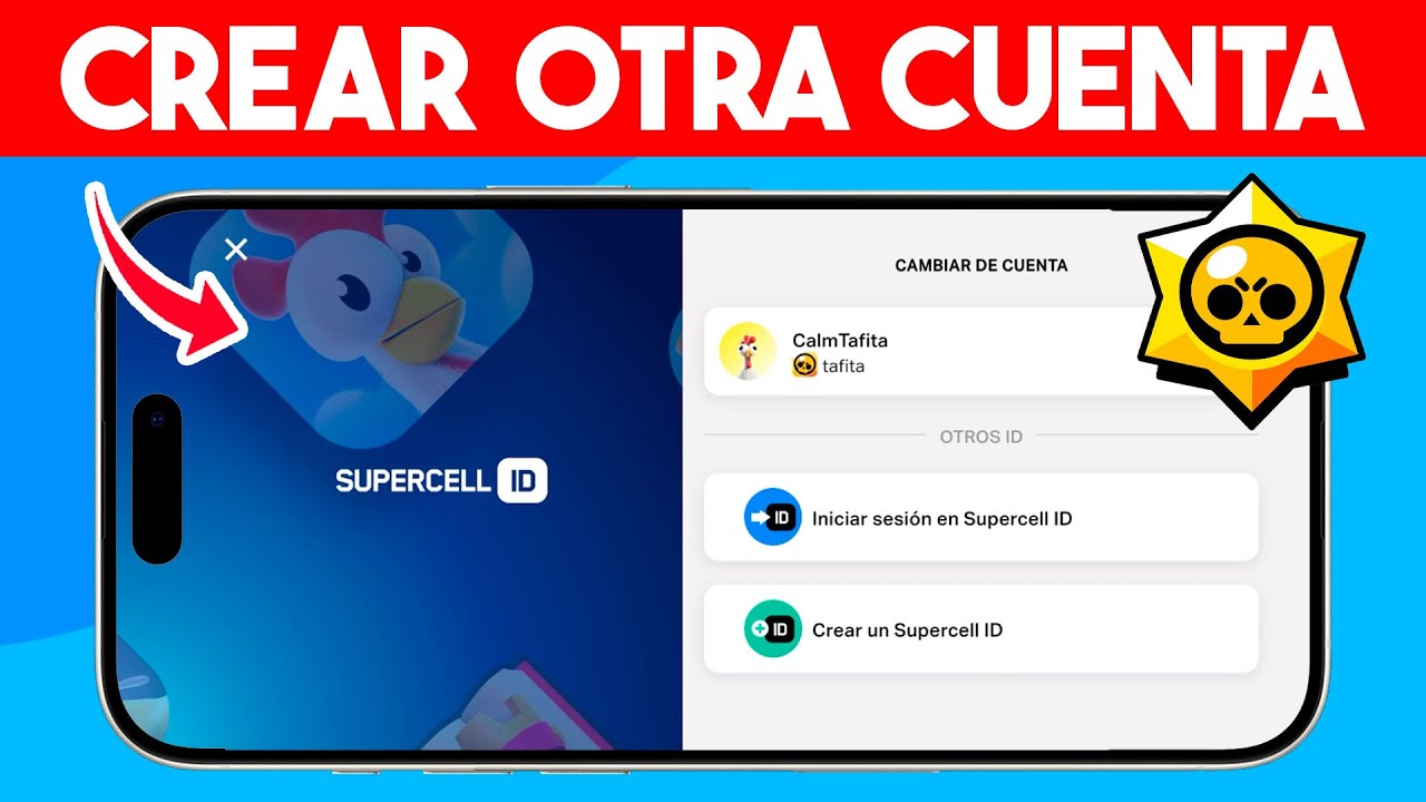 Como CREAR OTRA CUENTA en Brawl Starts (Guia Completa) - YouTube