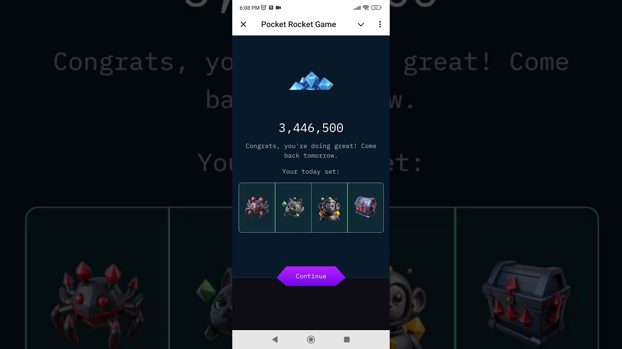 Pocket Rocket daily jackpot 28 August | Pocket Rocket daily combo | Pocket Rocket Game