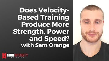 Does Velocity-Based Training Produce More Strength, Power and Speed?