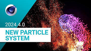 The New Particle System in Cinema 4D