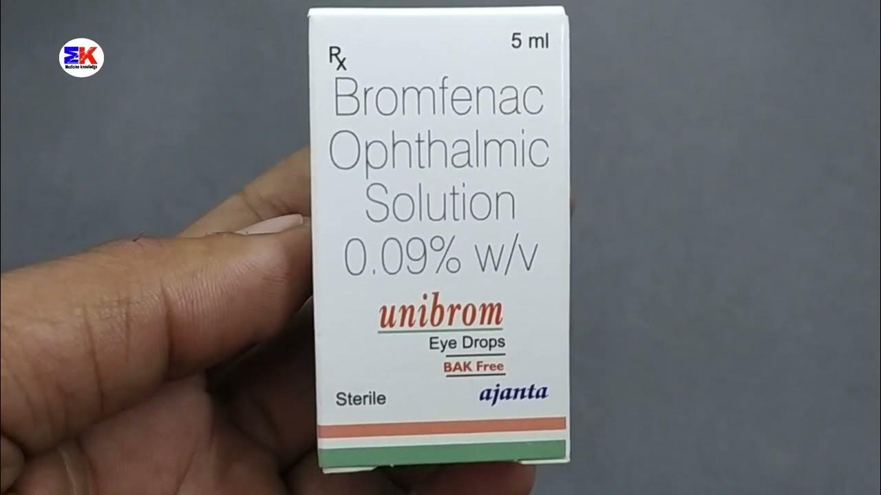 Unibrom eye drops bak free bromfenac ophthalmic solution unibrom