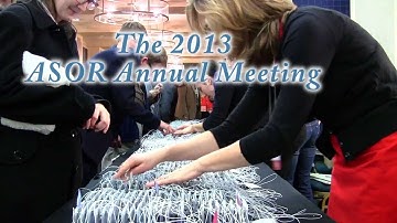 2013 ASOR Annual Meeting in 30 Seconds
