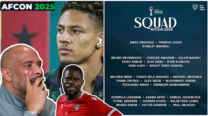 Chelle drops Okoye picks Uzoho back in Super Eagles final 28-man Afcon squad 