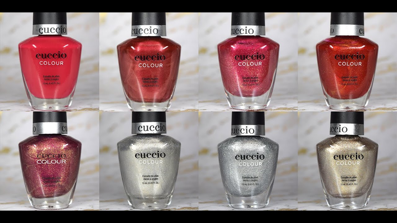 Cuccio | Soiree Winter 2019 | Live Swatches