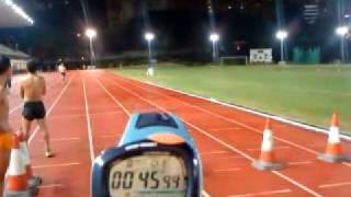 20091112 400m training