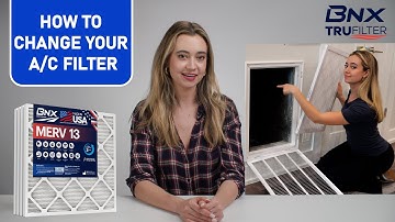How to Change Your Home Air Filter - 2 Minute Simple Easy HVAC Tutorial