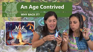 An Age Contrived ~ Flat-Packed Monuments & Conveyor Belts 🔧 | Board Game Preview
