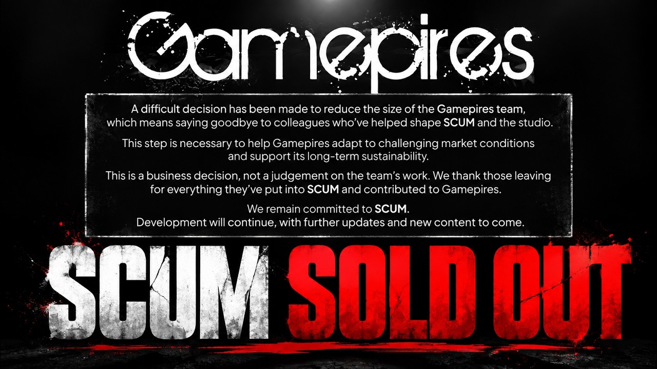 SCUM SOLD OUT! This is The Beginning of The End