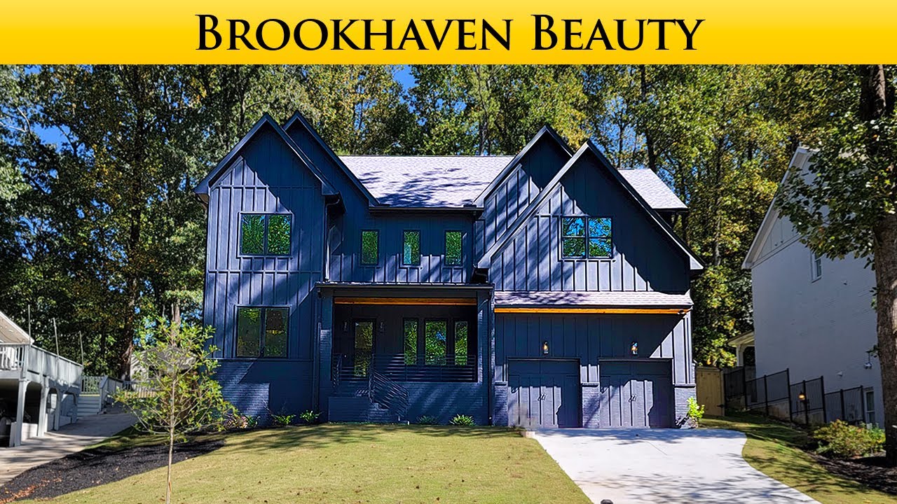 I toured this Brookhaven New Construction Home (Is that KITCHEN for