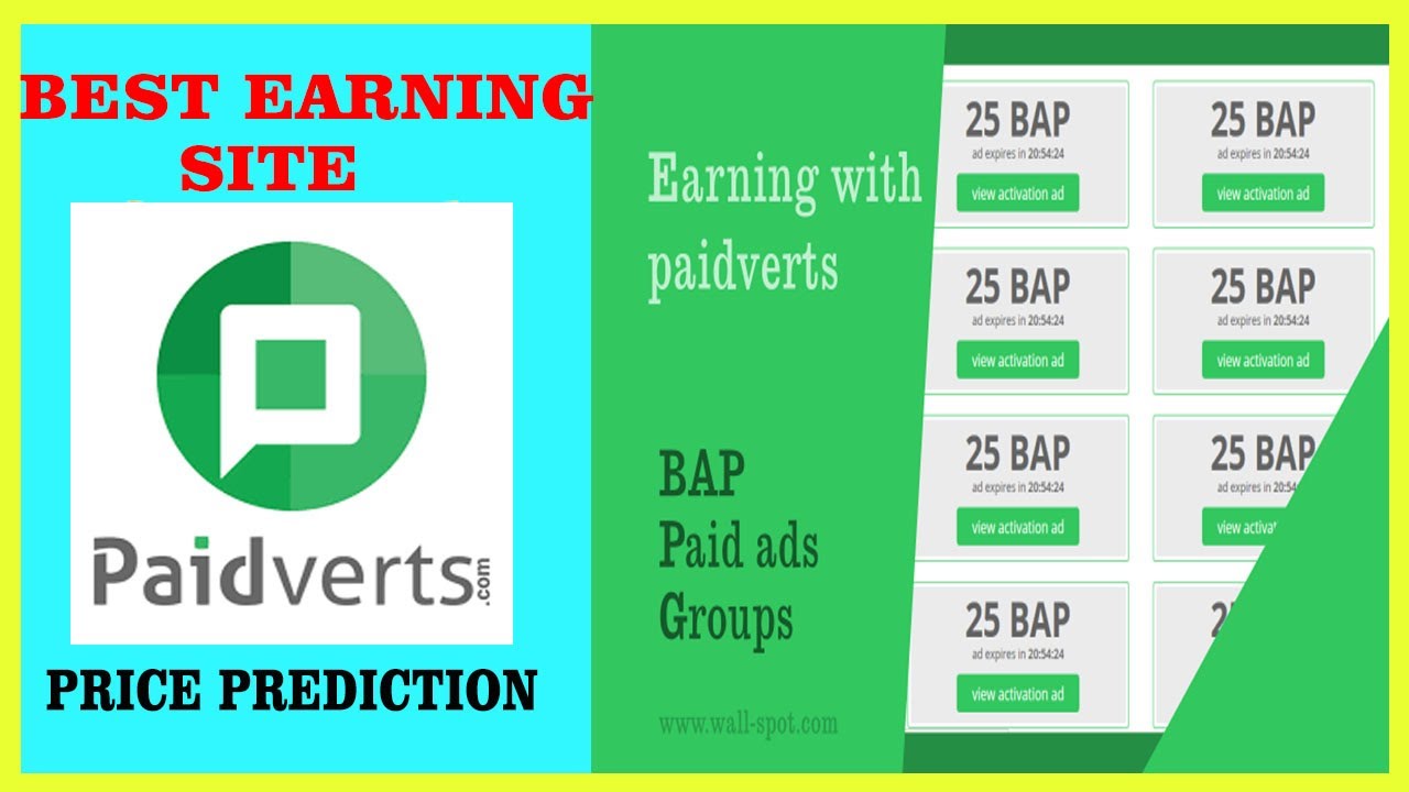 paidverts daily earnings how to make 100$