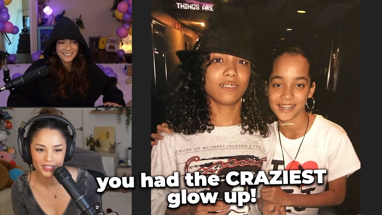 Cinna & Valkyrae Reacts to Each Others Old Photos