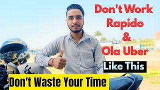 Ola Uber Rapido Bike Taxi Job || Full Day Rapido Captain Earning  screenshot 5