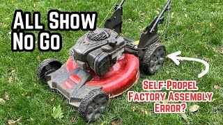 Self-Propel Belt Replacement & Quick Tune-Up -- 2 Year Old 21" Toro Recycler RWD Mower