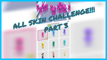 CROWD CITY!! Gameplay / Walkthrough 16 - ALL SKIN Challenge Part 3!! (iOS & Android)