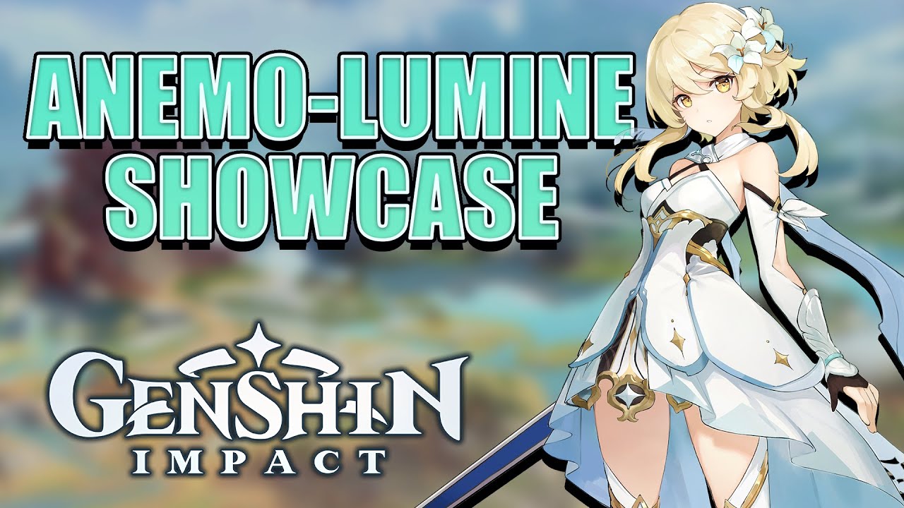 Anemo Lumine Mc Showcase Constellations Talents Gameplay Genshin Impact Cn Obt Youtube