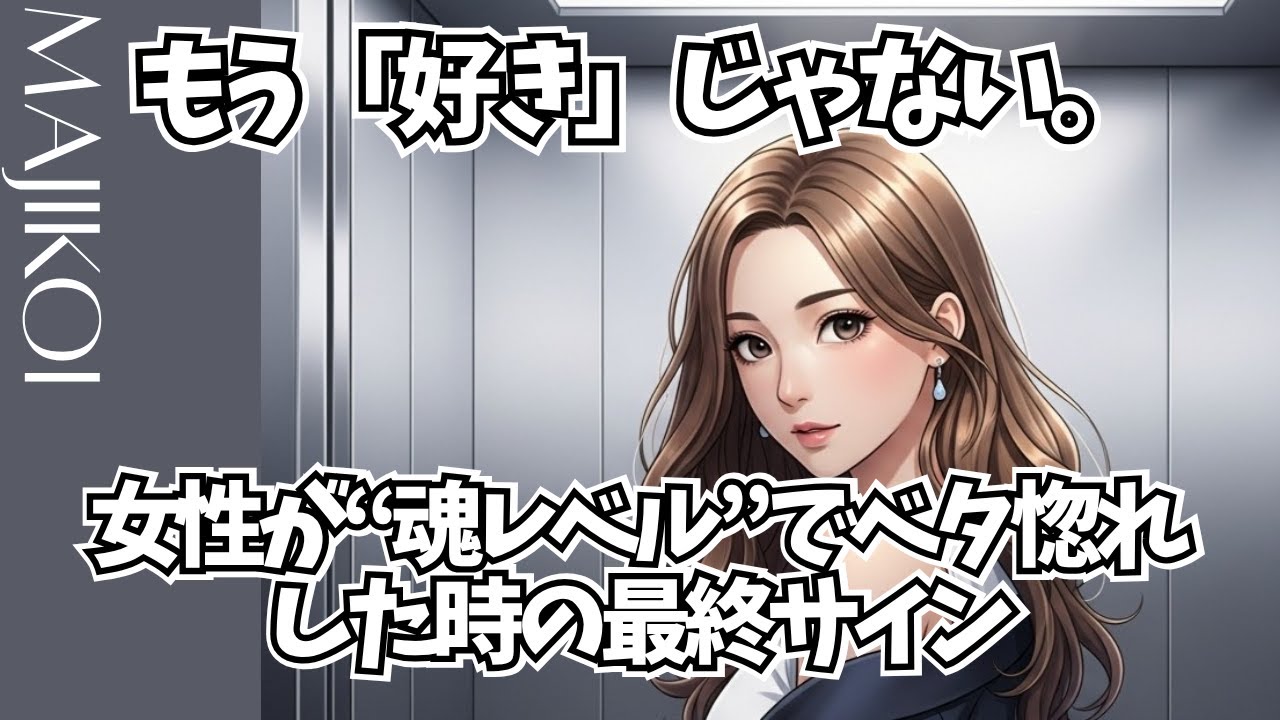 ❤️‍🔥もう好きとかじゃない❤️‍🔥 女性が“魂レベル”で男にベタ惚れした時の最終サイン 10選