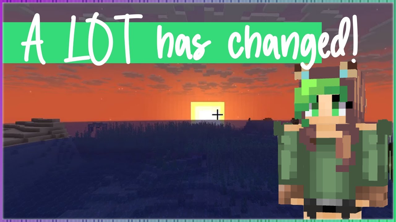 Playing Minecraft for the First Time in 10 Years - SO MUCH HAS CHANGED ...