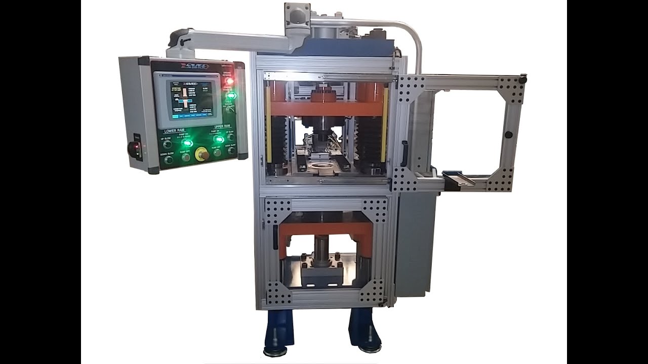 Opposed Ram Powder Compaction