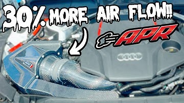 APR-inlaat installeren op mijn Audi S5 Sportback B9.5 uit 2022 (ZE FLUIT)