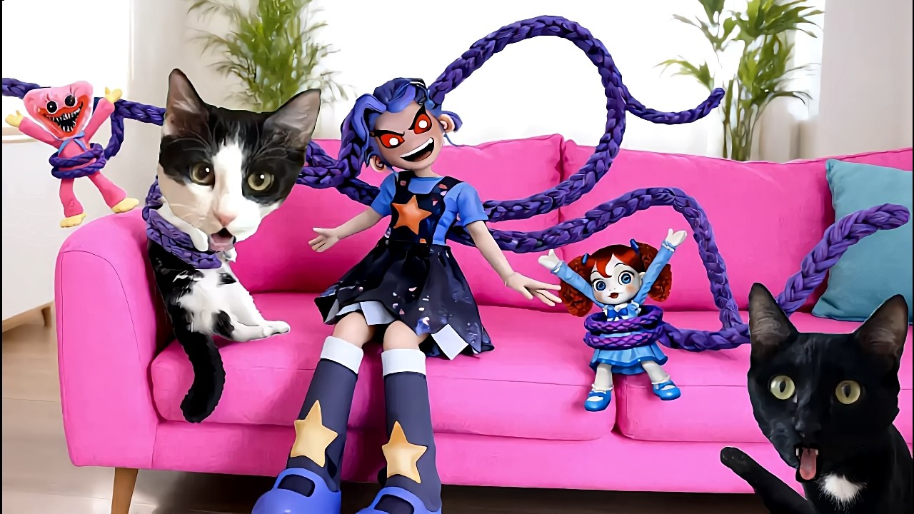 ¿QUÉ HAY DENTRO DEL PELO DE LILY LOVEBRAIDS EN LA VIDA REAL? | Luna y Estrella