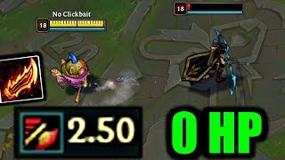 You Can't Run From Rageblade TEEMO - 2,50 Attack Speed