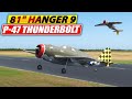 Fast & Aggressive! 81"Hangar 9 P-47D flown by Steve Cole at Wings of Victory 2025