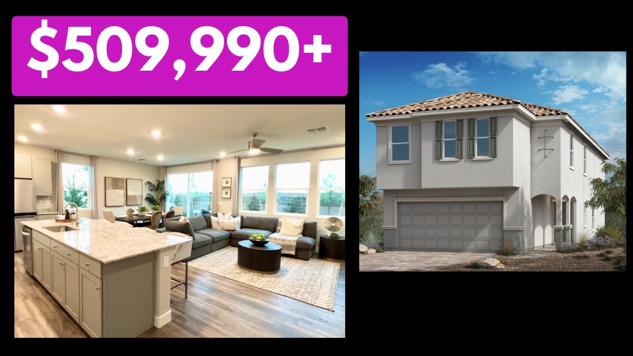 KB Homes Las Vegas Plan 2469 Southwest Copper Ranch YouTube