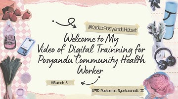 Praktek Kerja Lapangan (PKL) dalam Pelatihan Digital Keterampilan Dasar Kader Posyandu