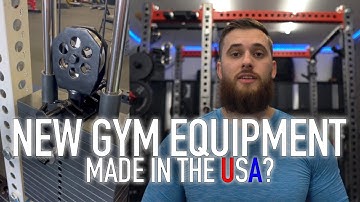 NEW HOME GYM EQUIPMENT || MADE IN THE USA? || Selectorized lat pull down/low row