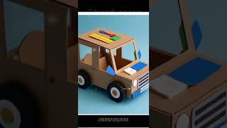 How to make Origami Paper Car! #wow #origamipapercar @trend_scoop