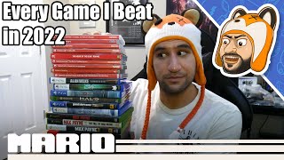 Here&#39;s Every Game I Finished in 2022! - The Beat a Game Per Month Challenge