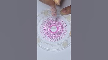 Mesmerizing Spirograph Art | Calming ASMR Geometric Creations #asmr #satisfying