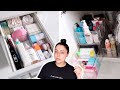 ORGANIZING & DECLUTTERING MY SKINCARE & HAIR CARE IN MY BATHROOM!