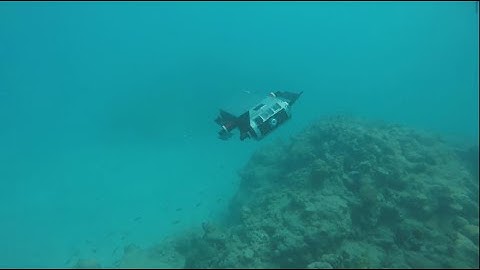 AquaNav: Navigation in the Presence of Obstacles for an Agile Autonomous Underwater Vehicle