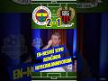En-Nesyri Topu Aldığında Heyecanlanmıyorum| Fenerbahçe 2-1 Nice #fenerbahçe #maçözeti #nihatkahveci